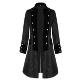 Manteau gothique homme style victorien tuxedo