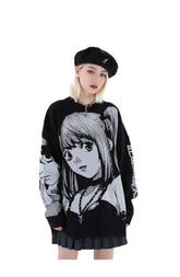 Pull gothique homme Misa Amane
