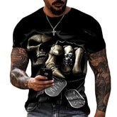 T shirt gothique homme dieu de la mort