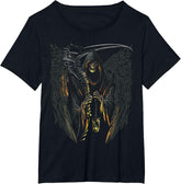 T-shirt gothique homme grande faucheuse tarot