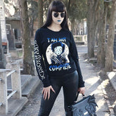 Pull gothique femme Edward aux main d'argent