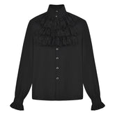 Chemise gothique homme Victorienne à boutons