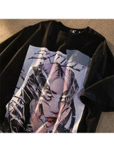 Tee shirt gothique homme billie eilish street gothic