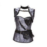 Corset gothique femme style assassin