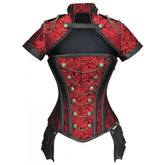 Corset gothique femme style guerrier médieval