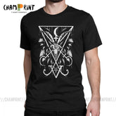 T-shirt gothique homme lucifer