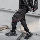 Pantalon gothique homme cargo urban noir
