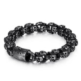 Bracelet gothique catacombes en acier inoxydable