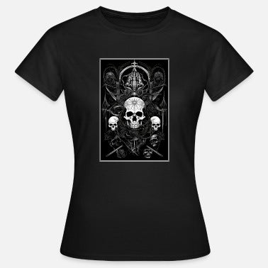 t-shirt gothique carte dieu de la mort homme