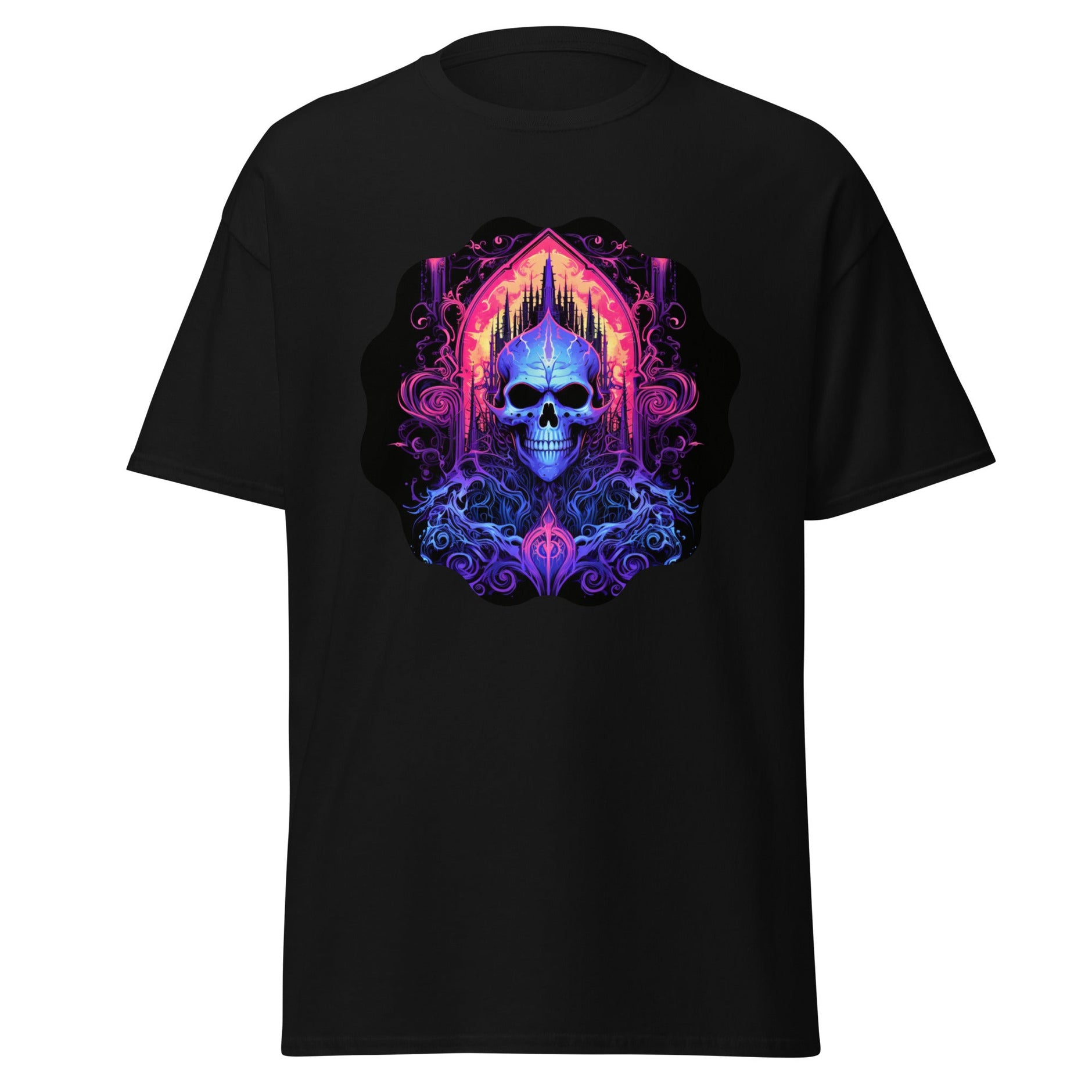 T SHIRT GOTHIQUE HIP HOP JAPONAIS EMO PENTAGRAMME ARGALI