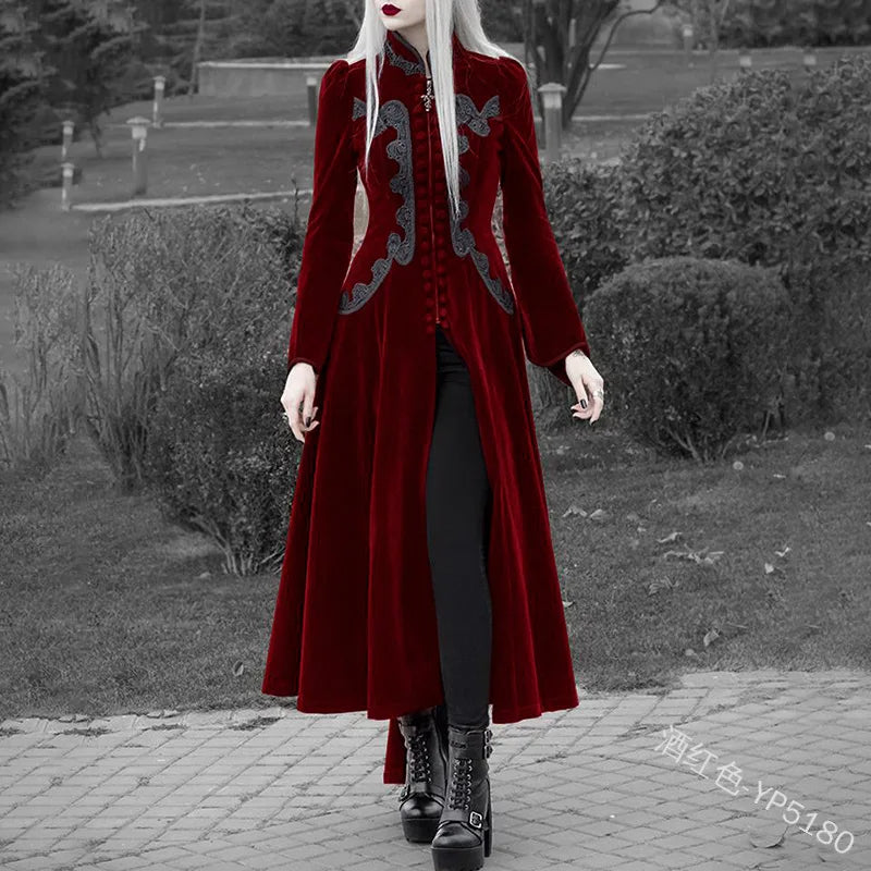 Manteau gothique femme style victorien