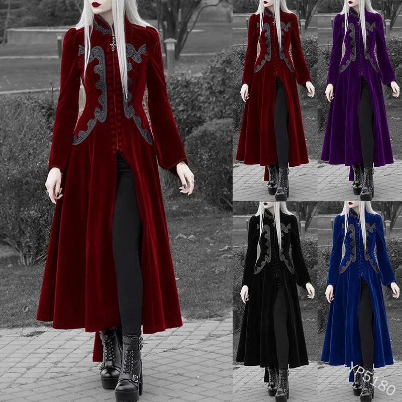 Manteau gothique femme style victorien
