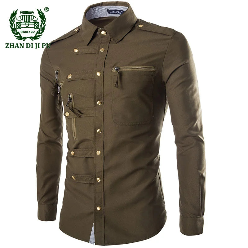 Chemise gothique homme style steampunk
