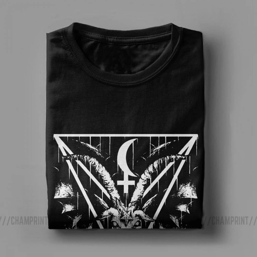 T-shirt gothique homme lucifer